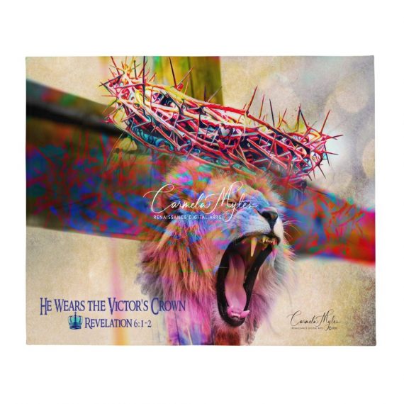 Strength in Waiting Isaiah 40:31 Prayer Shawl and Throw Sherpa Blanket -  Carmela Myles