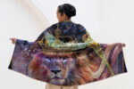 The Lion of Judah Prayer Shawl and Throw Sherpa Blanket