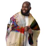 Victor's Crown Prayer Shawl and Throw Sherpa Blanket