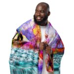 The Pathfinder Prayer Shawl and Throw Sherpa Blanket