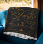 The Names of God Prayer Shawl and Blanket 60 x 80
