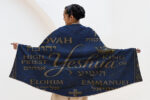 The Names of God Prayer Shawl and Blanket 60 x 80