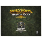 SWAT_Special Forces in the Army of God Throw Blanket