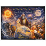 Speaking to the Earth Prayer and Throw Blanket