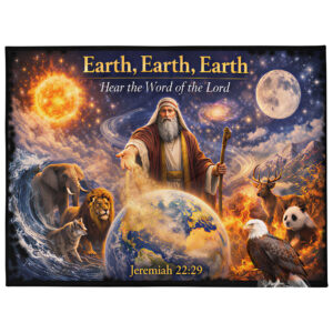 Speaking to the Earth Prayer and Throw Blanket