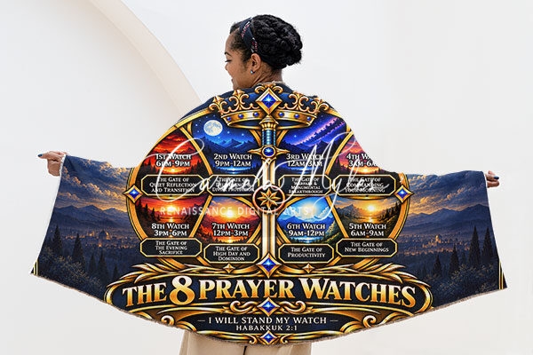Scarf - The 8 Prayer Watches