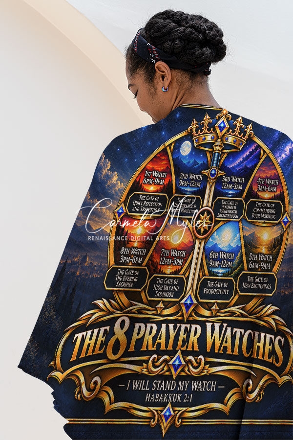 Scarf - The 8 Prayer Watches